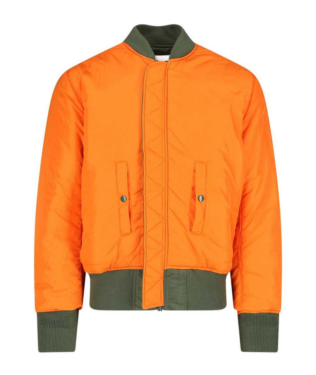 ALPHA INDUSTRIES Зеленая полиамидовая куртка, фото 2