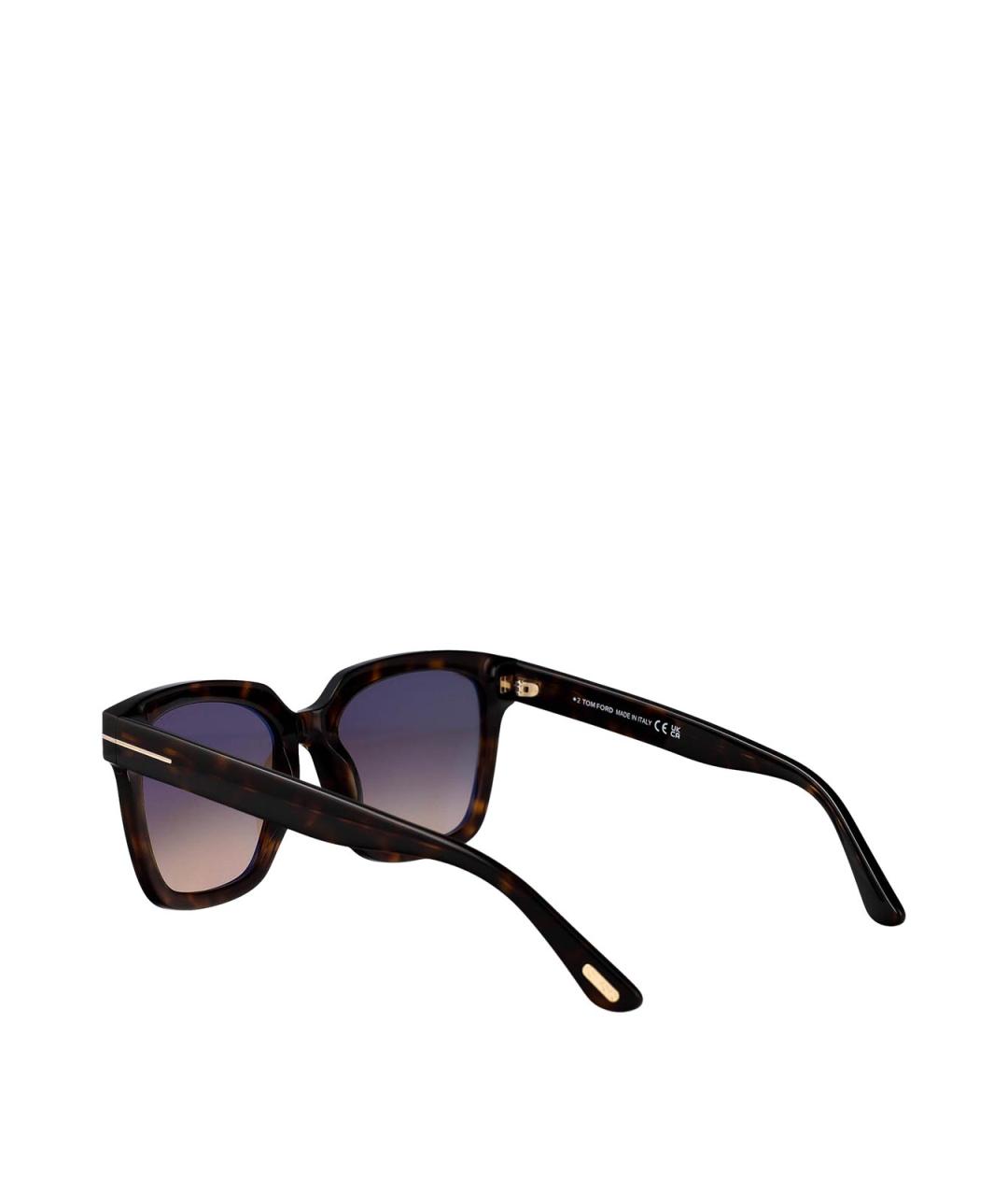 TOM FORD Коричневые солнцезащитные очки, фото 4