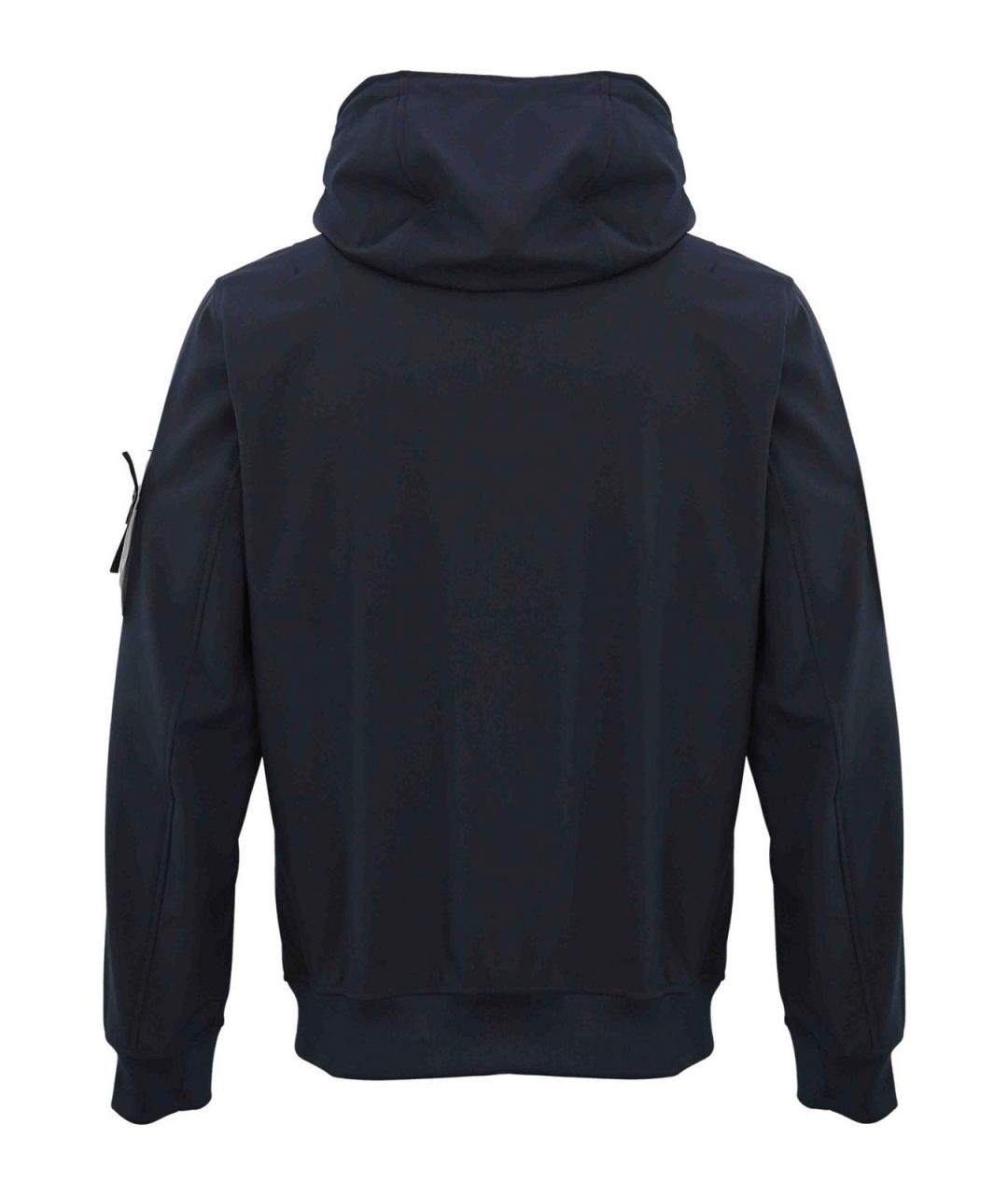 STONE ISLAND Синяя полиэстеровая куртка, фото 2