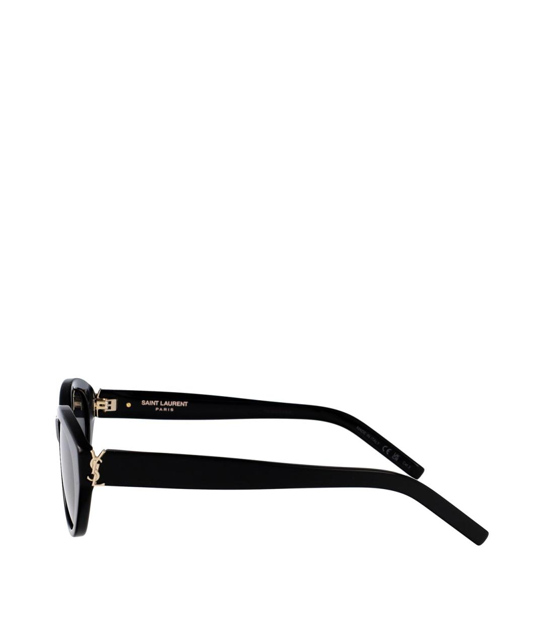 SAINT LAURENT Черные солнцезащитные очки, фото 3