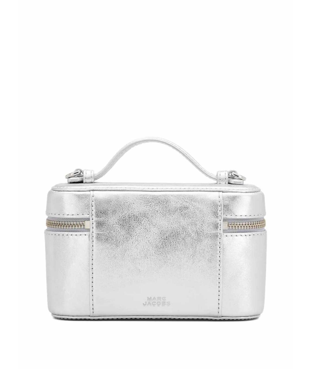 MARC JACOBS Серебряная кожаная сумка через плечо, фото 2