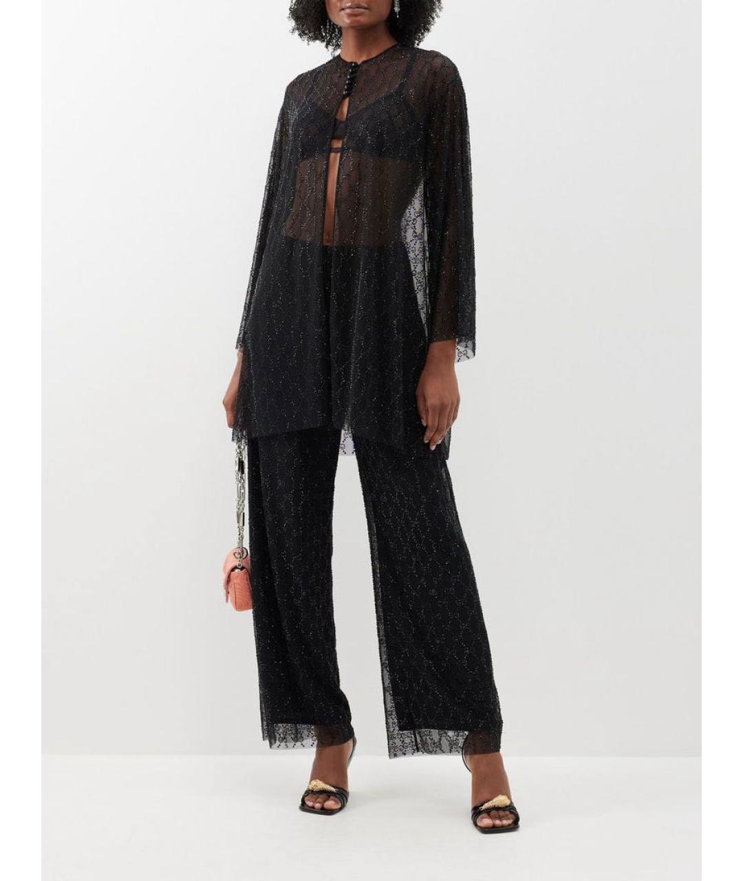 GUCCI Черная блузы, фото 3