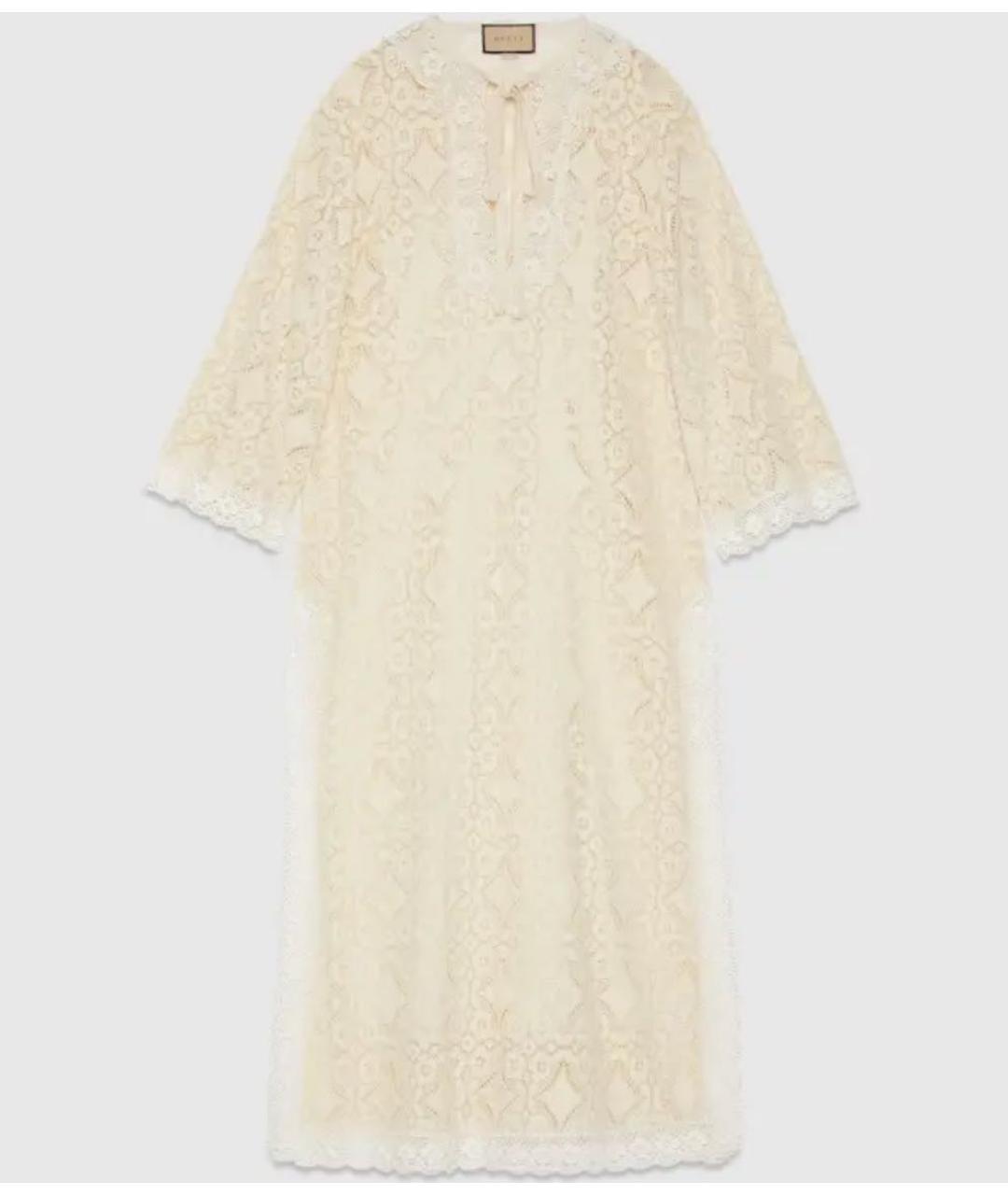 GUCCI Бежевое вечернее платье, фото 5