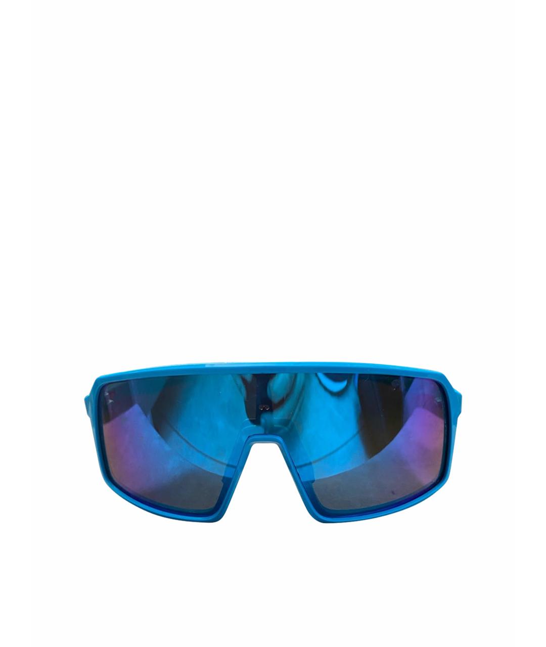 OAKLEY Бирюзовые пластиковые солнцезащитные очки, фото 1