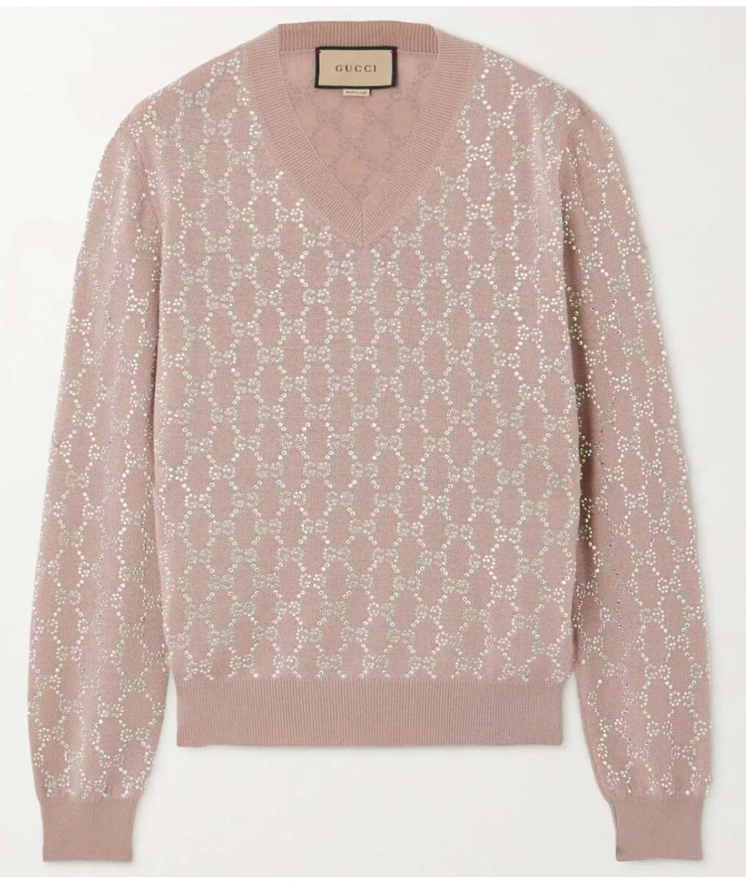 GUCCI Бежевый джемпер / свитер, фото 4