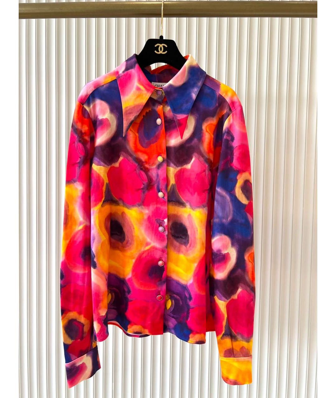 CHANEL Мульти хлопковая рубашка, фото 9