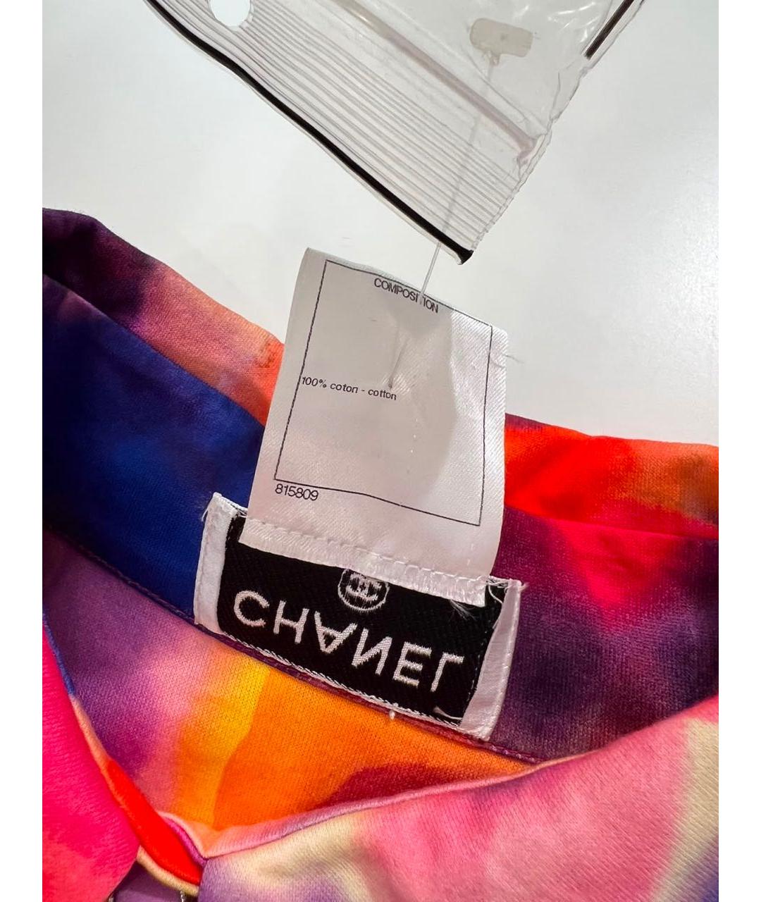 CHANEL Мульти хлопковая рубашка, фото 6