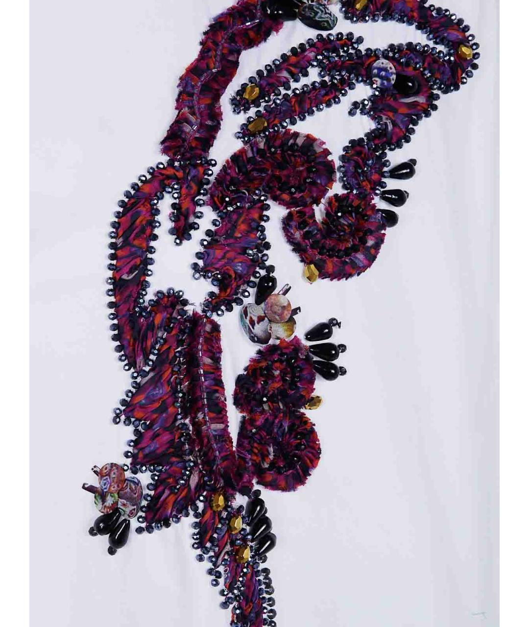 DRIES VAN NOTEN Белая хлопковая рубашка, фото 3