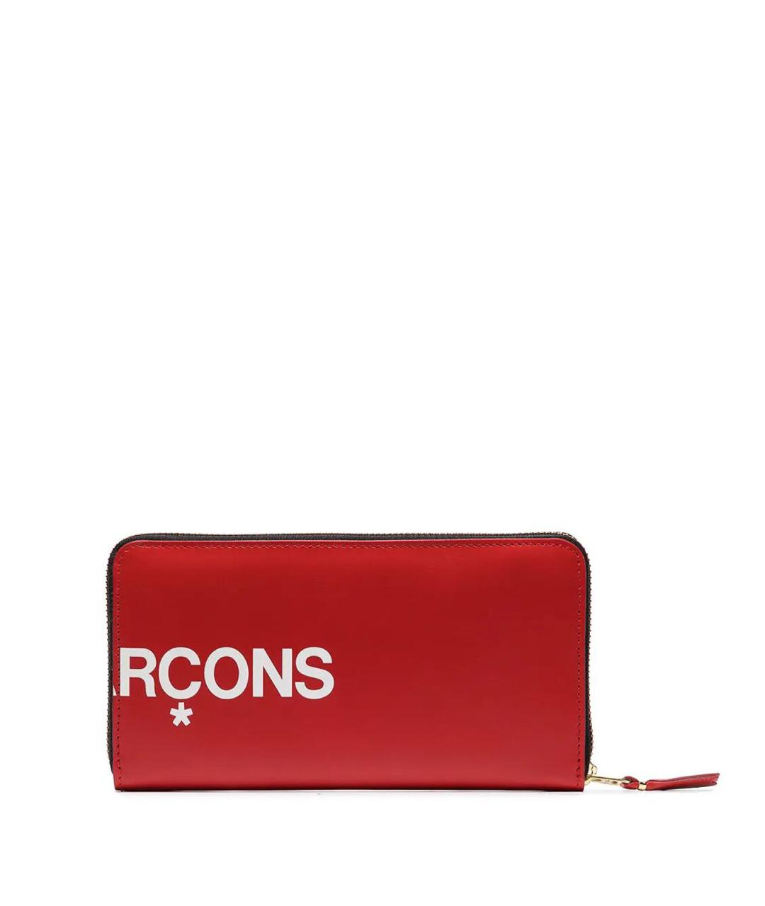 COMME DES GARÇONS Красный кожаный кошелек, фото 2
