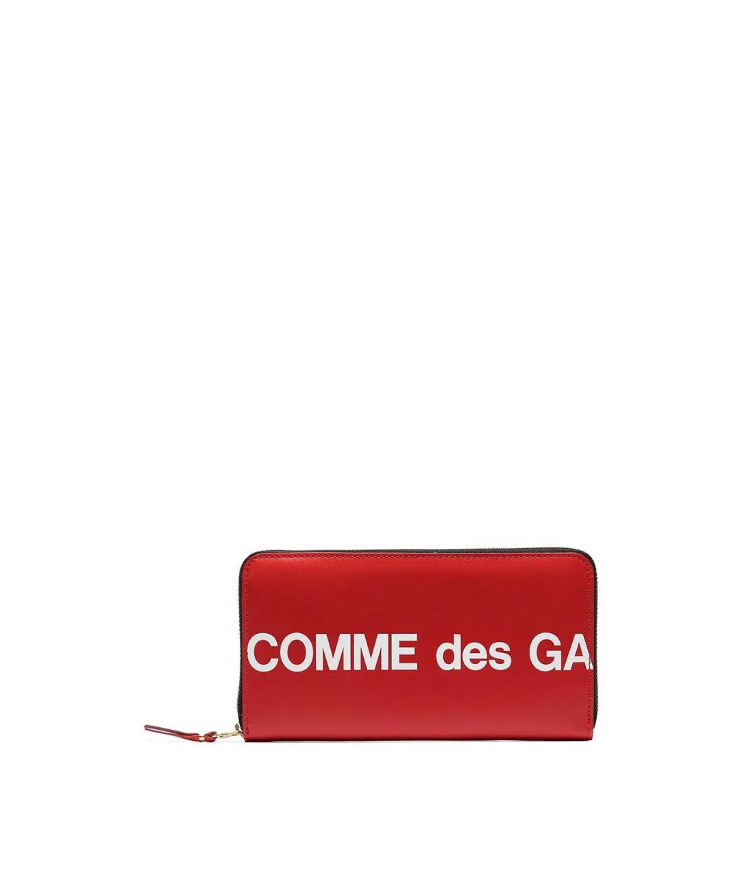 COMME DES GARÇONS Красный кожаный кошелек, фото 1