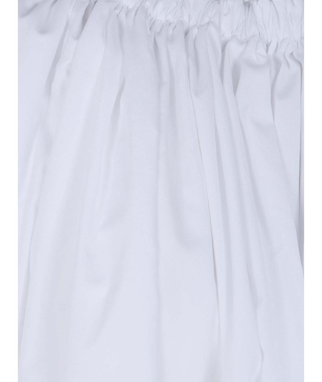 COMME DES GARÇONS Белое полиэстеровое повседневное платье, фото 4