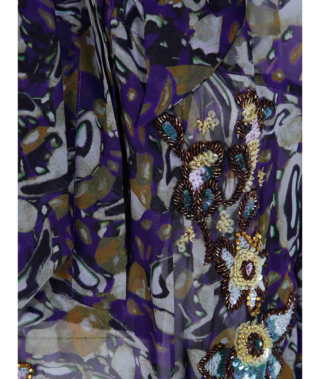 DRIES VAN NOTEN Мульти хлопковая рубашка, фото 3