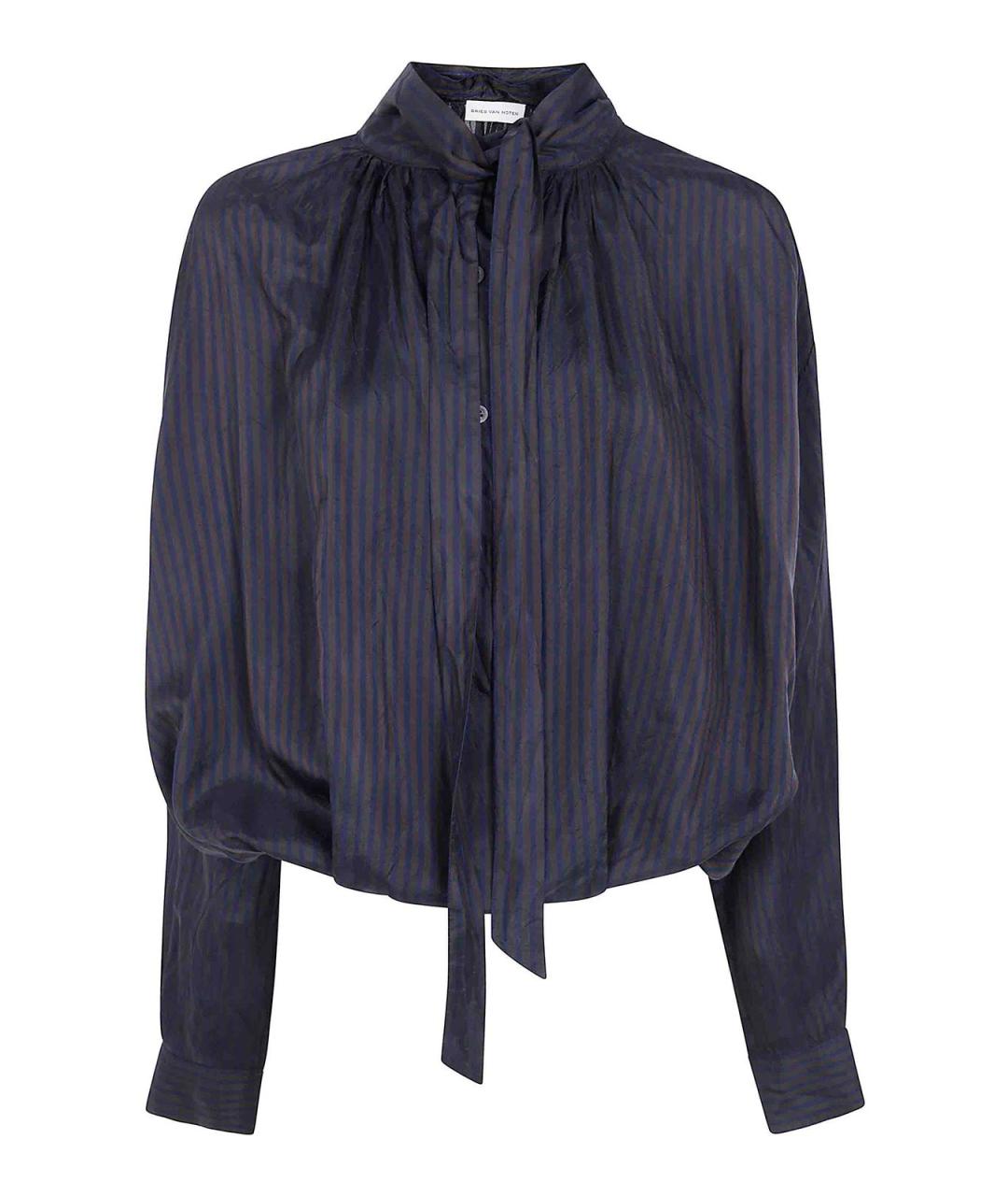 DRIES VAN NOTEN Мульти вискозная рубашка, фото 1