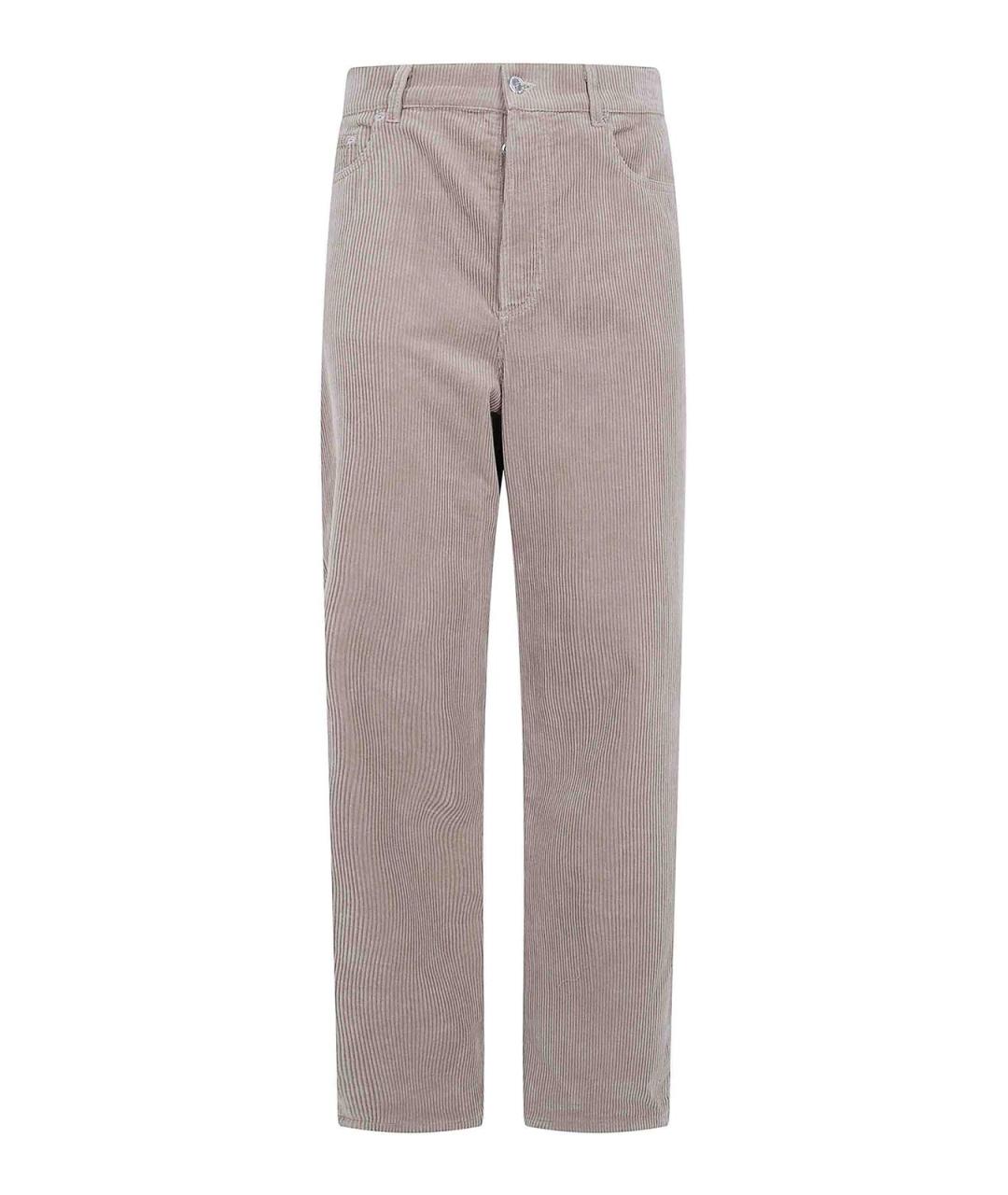 A.P.C. Розовые хлопковые прямые джинсы, фото 1