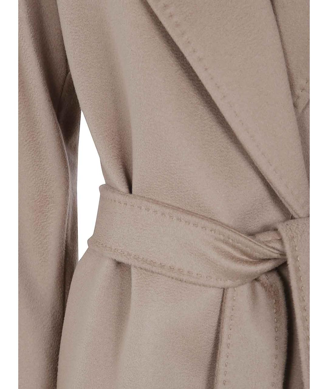 MAX MARA Коричневое шерстяное пальто, фото 3