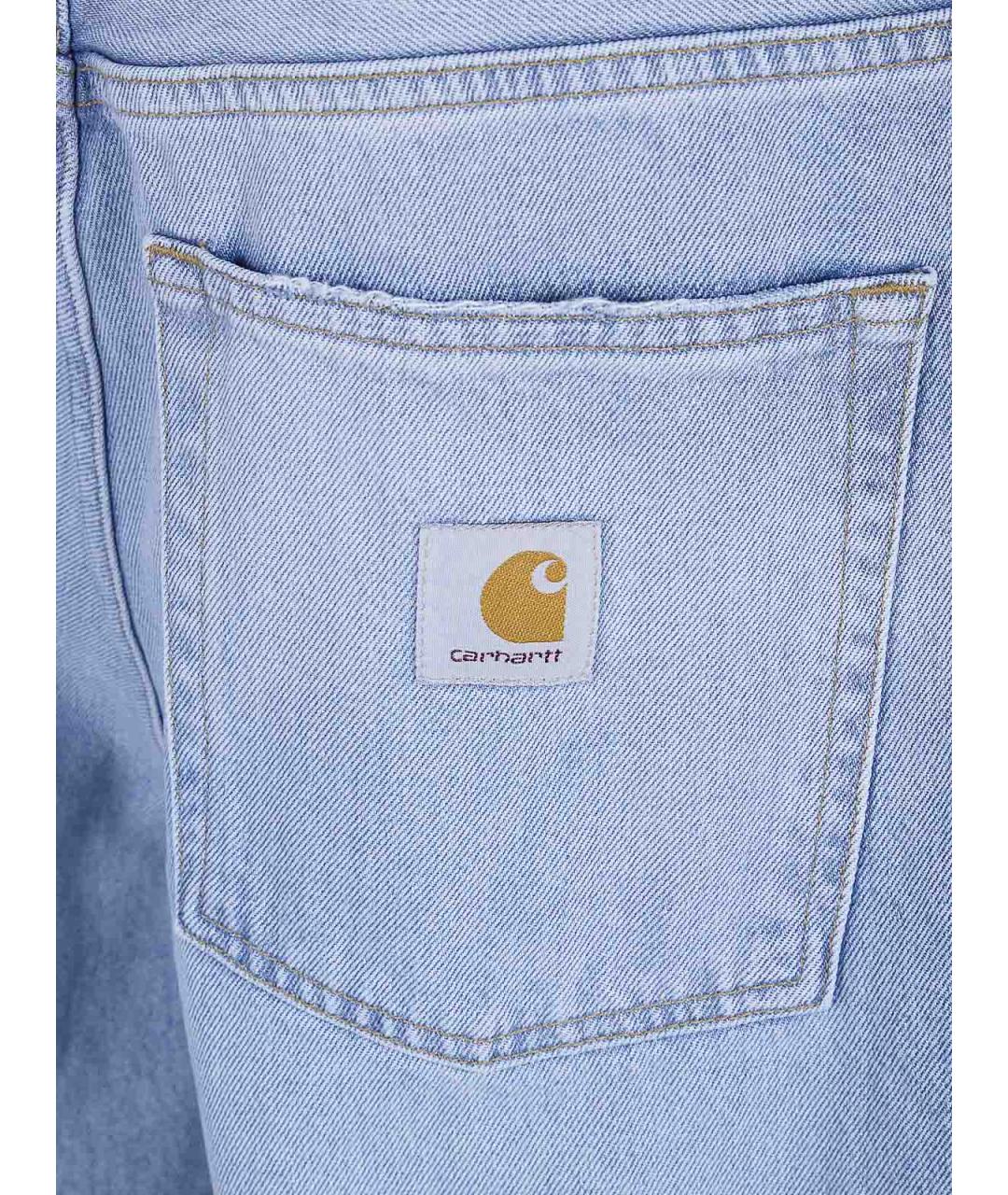 CARHARTT Синие хлопковые шорты, фото 3