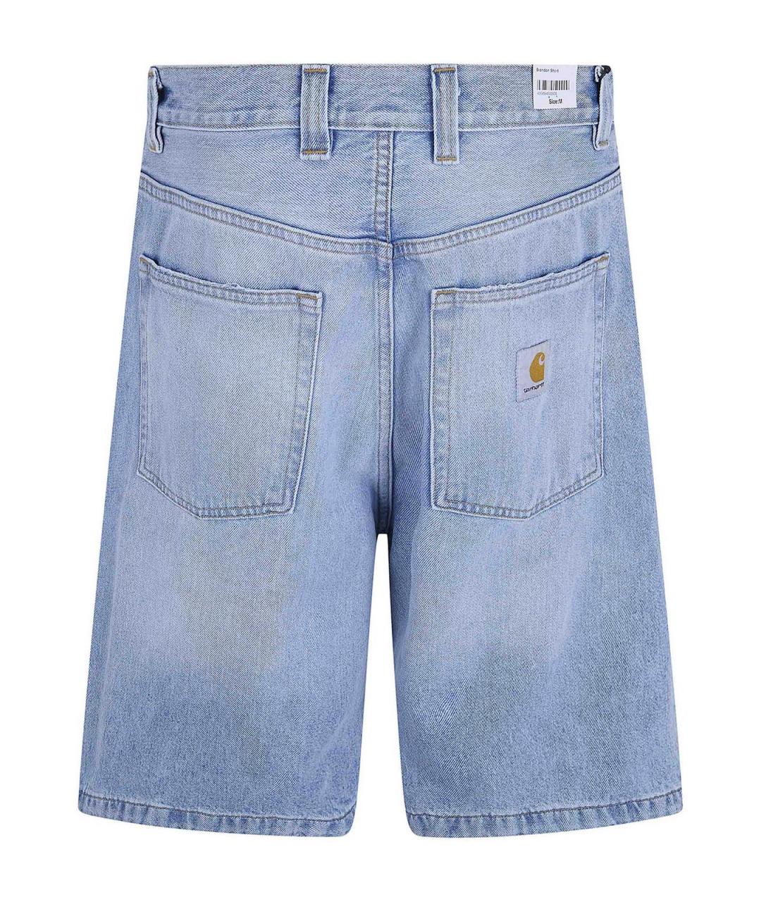 CARHARTT Синие хлопковые шорты, фото 2