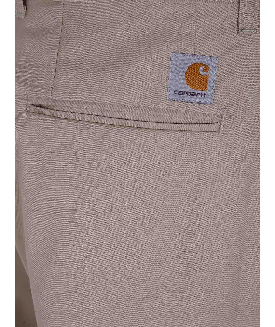 CARHARTT Серые полиэстеровые повседневные брюки, фото 3