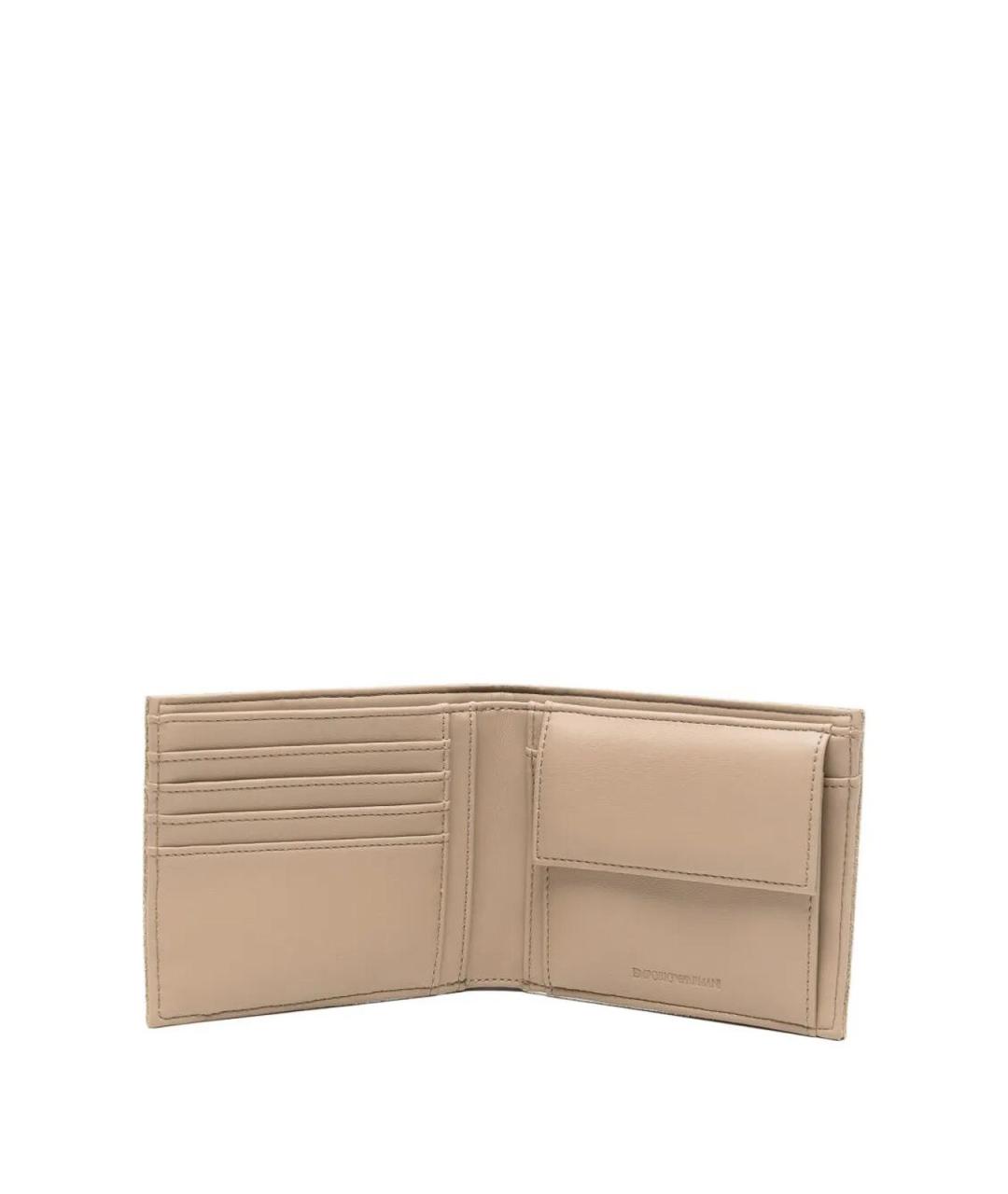 EMPORIO ARMANI Бежевый кошелек, фото 2