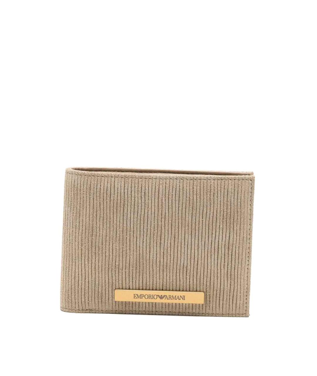 EMPORIO ARMANI Бежевый кошелек, фото 1