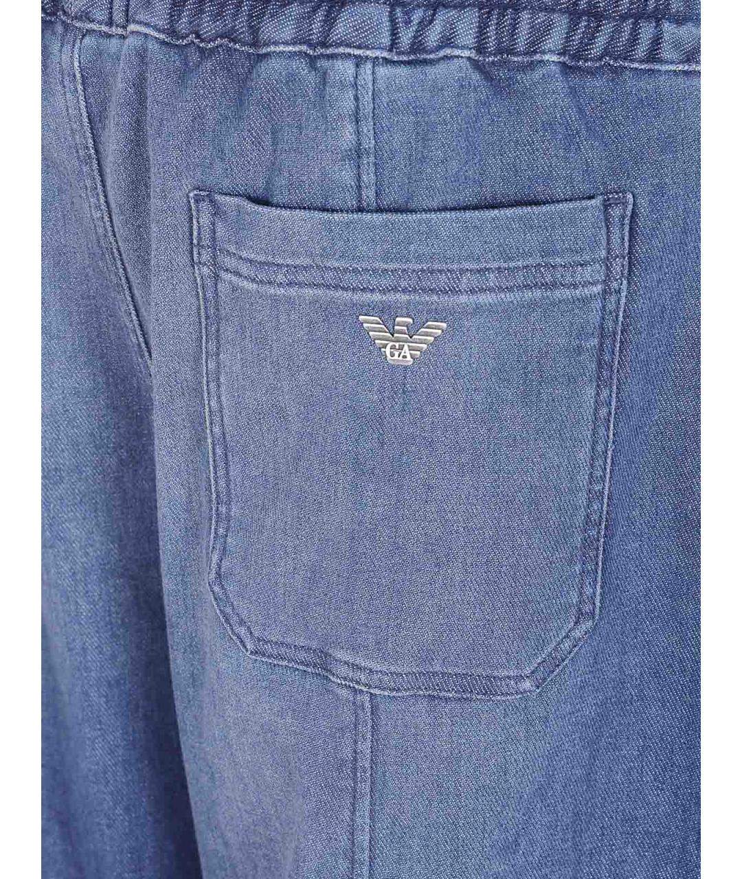 EMPORIO ARMANI Синие джинсы, фото 3