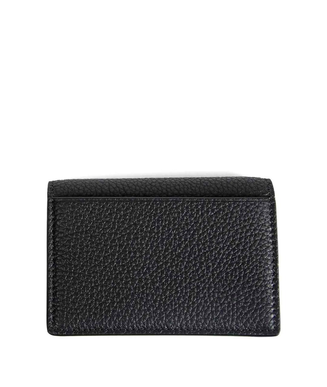 TOM FORD Черный кожаный кошелек, фото 2