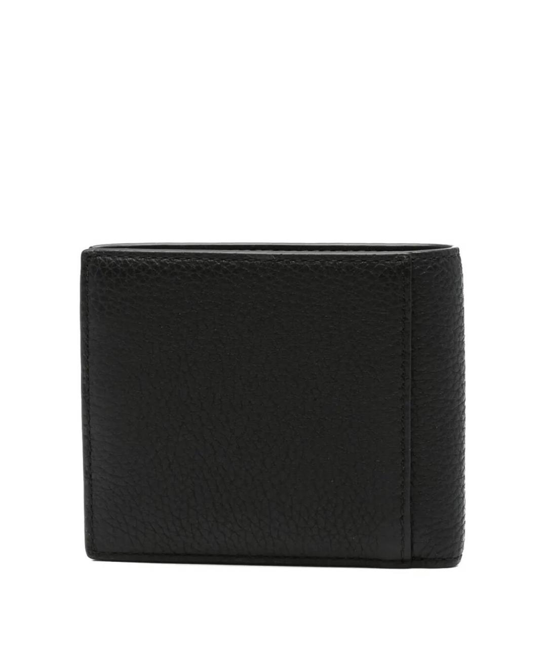 MICHAEL KORS Черный кожаный кошелек, фото 3