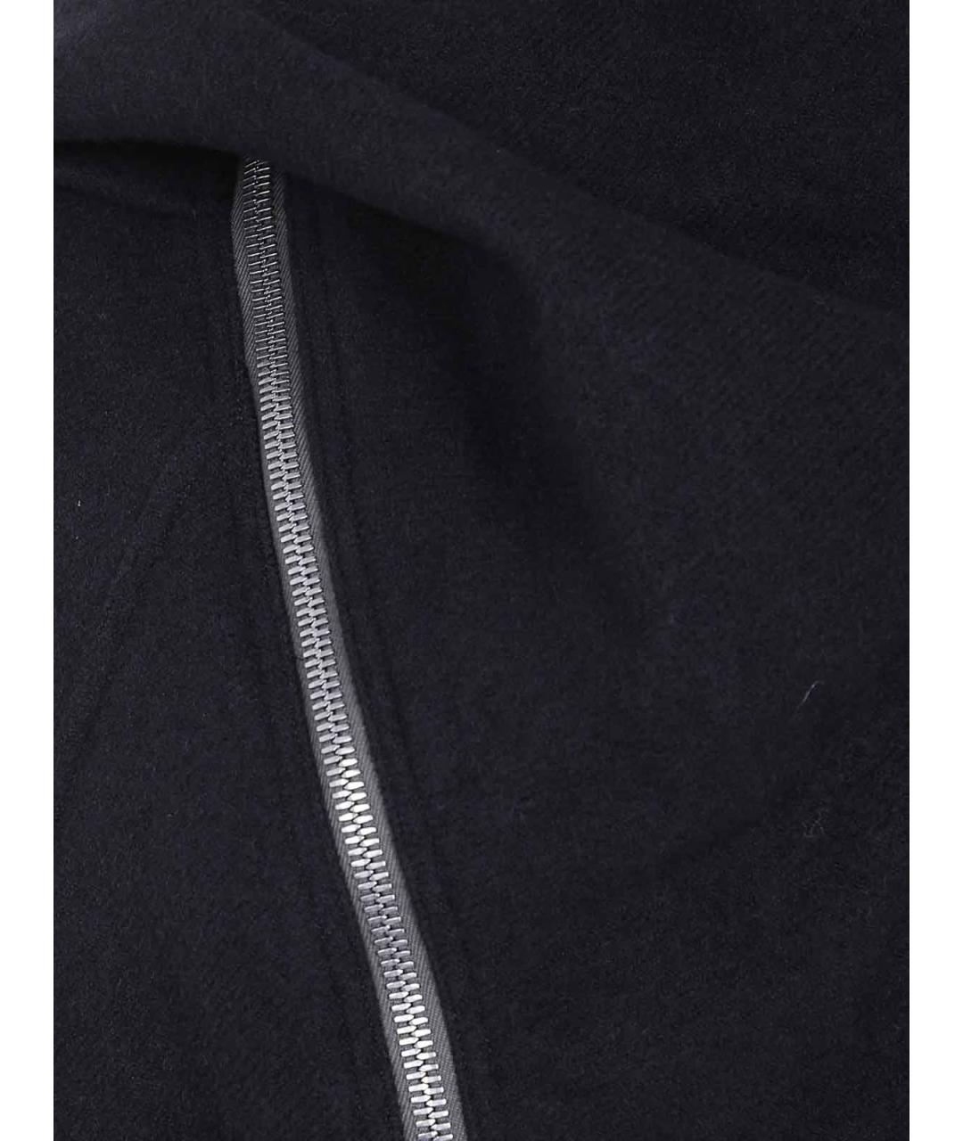 RICK OWENS Черная шерстяная куртка, фото 3