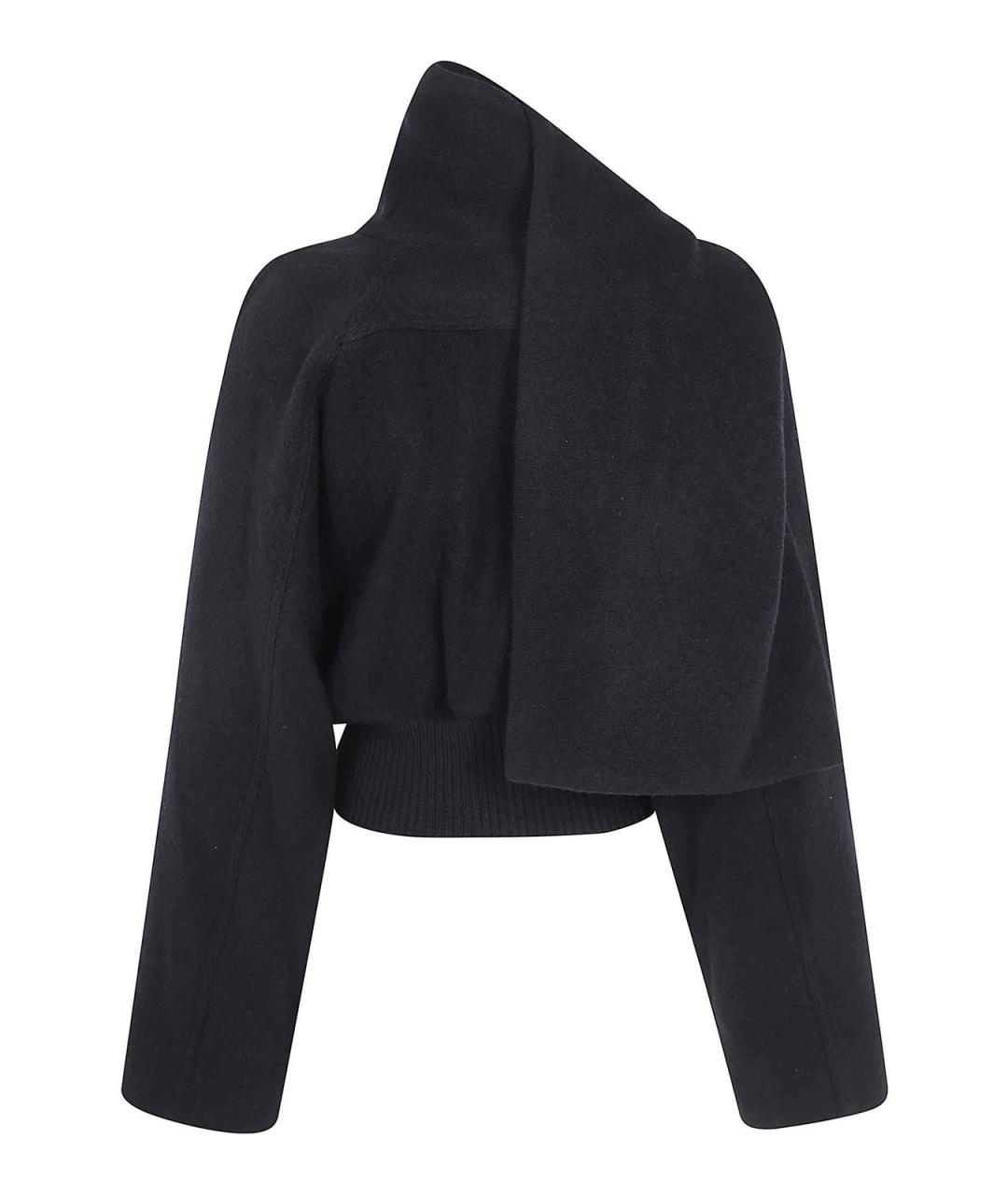 RICK OWENS Черная шерстяная куртка, фото 2