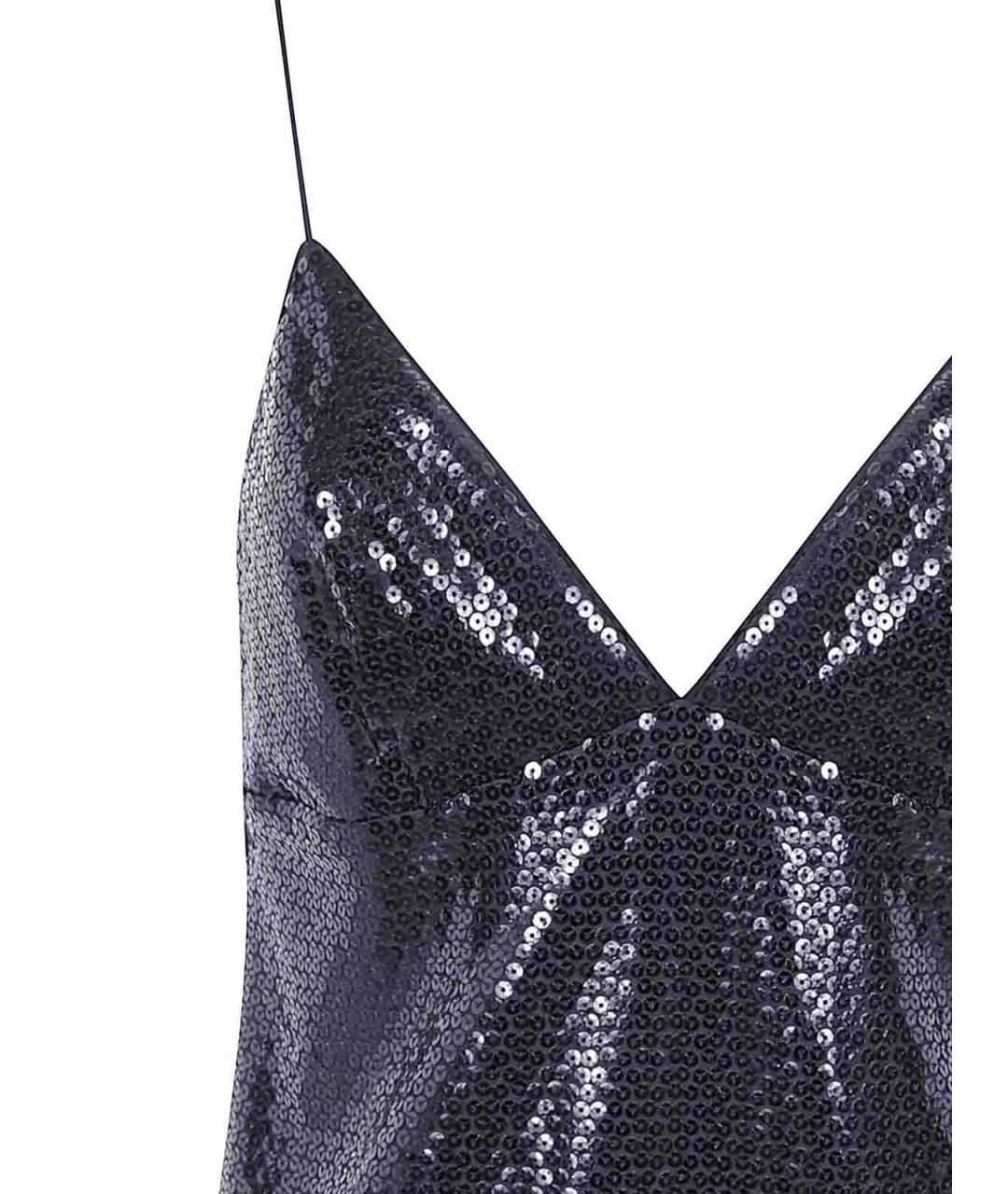 ALBERTA FERRETTI Черная полиэстеровая майка, фото 3