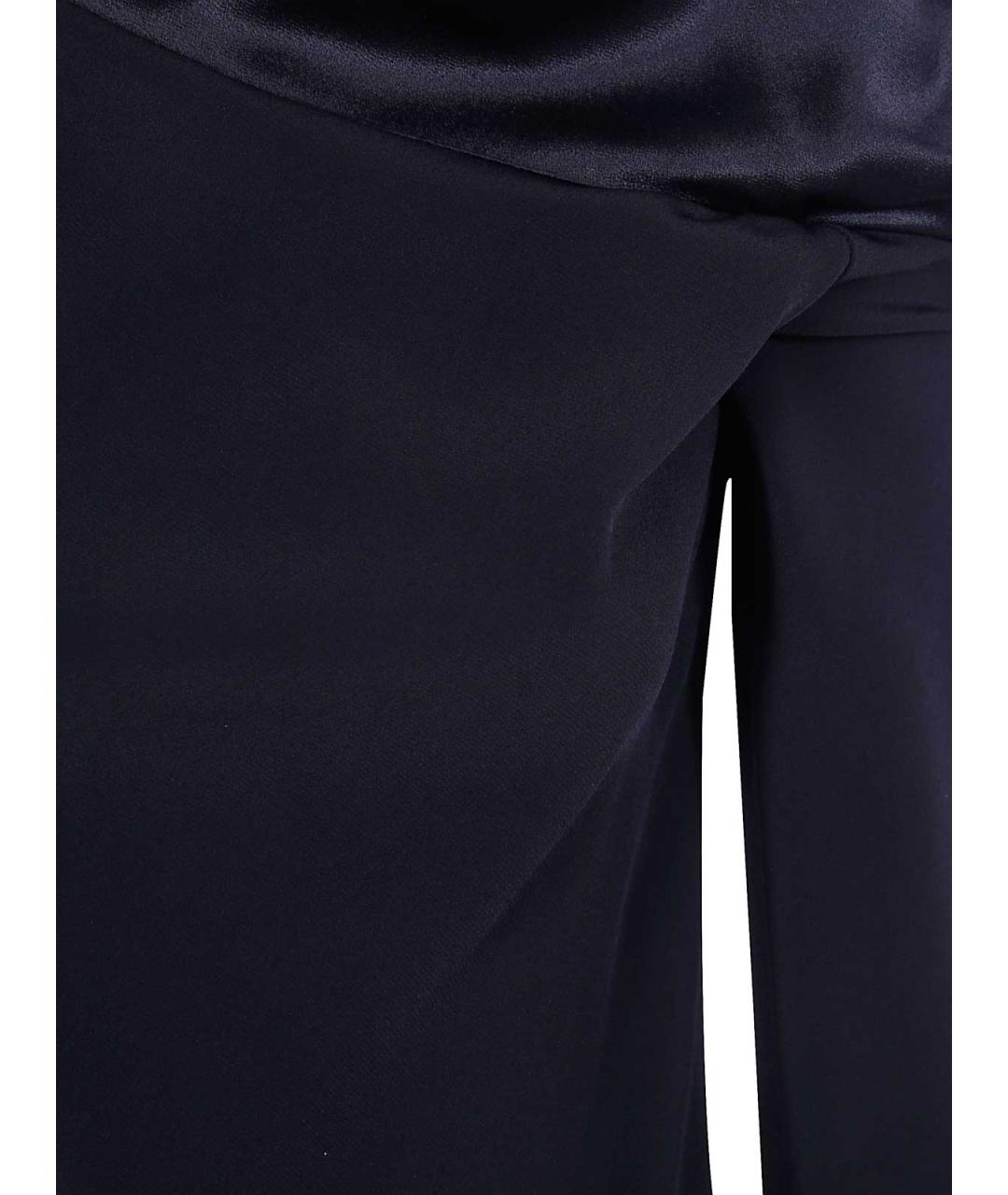 ALBERTA FERRETTI Черное вискозное платье, фото 3