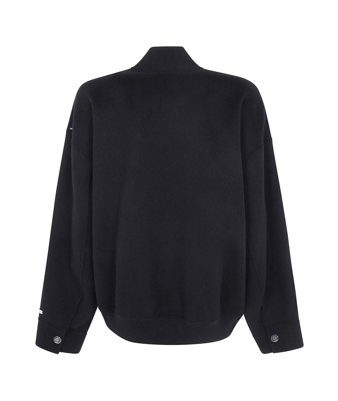 SPORTMAX Черная шерстяная куртка, фото 2