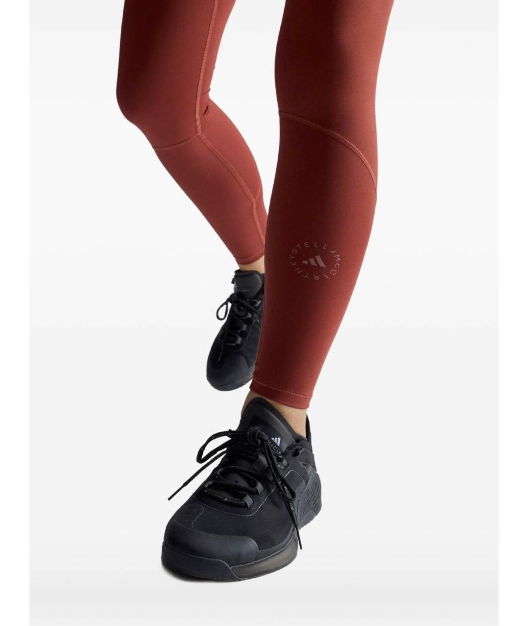 ADIDAS BY STELLA MCCARTNEY Красные полиамидовые леггинсы и велосипедки, фото 2