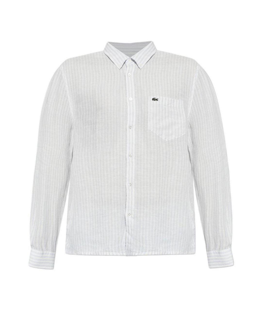 LACOSTE Мульти льняная кэжуал рубашка, фото 1