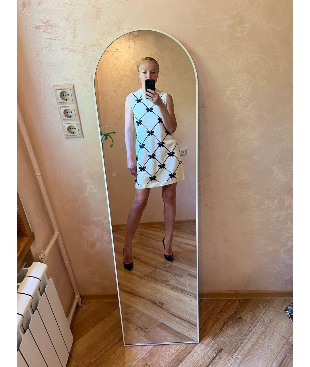 GUCCI Белое хлопковое повседневное платье, фото 5