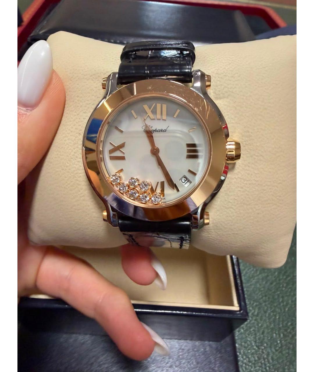 CHOPARD Кожаные часы, фото 8