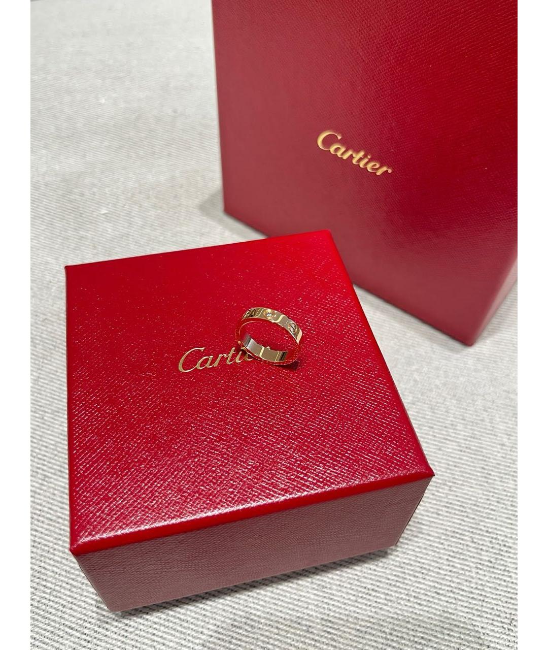 CARTIER Золотое кольцо из розового золота, фото 8