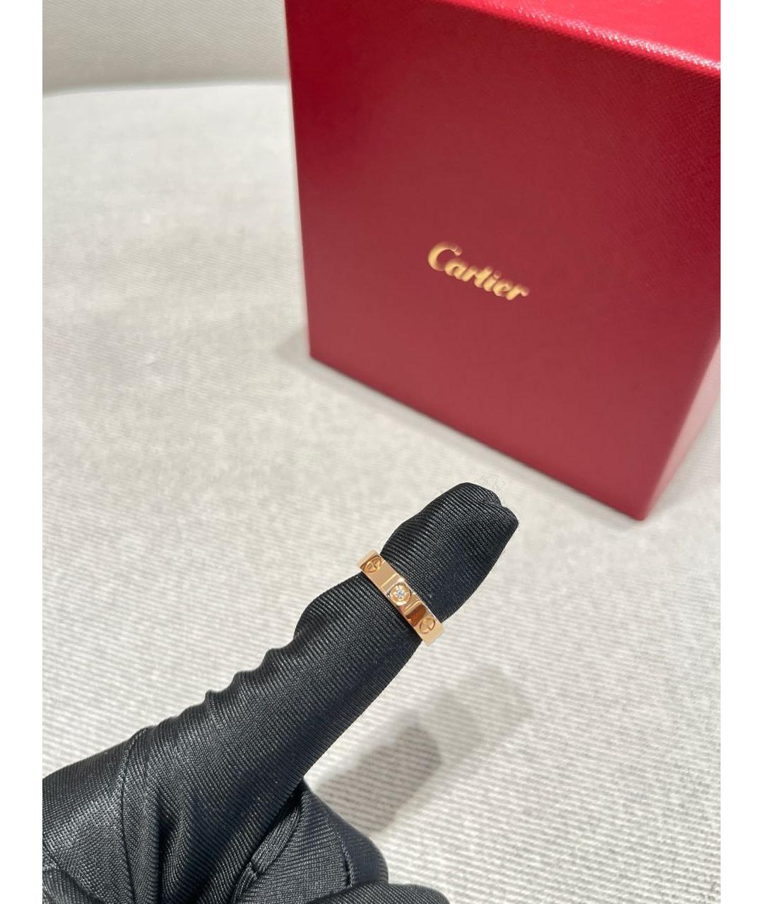 CARTIER Золотое кольцо из розового золота, фото 4