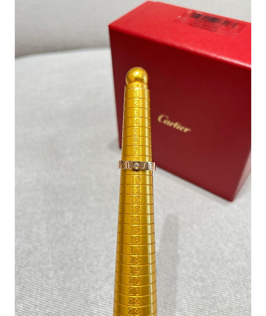 CARTIER Золотое кольцо из розового золота, фото 6