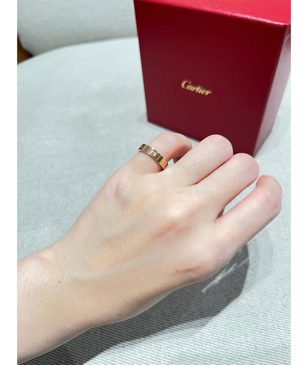 CARTIER Золотое кольцо из розового золота, фото 5