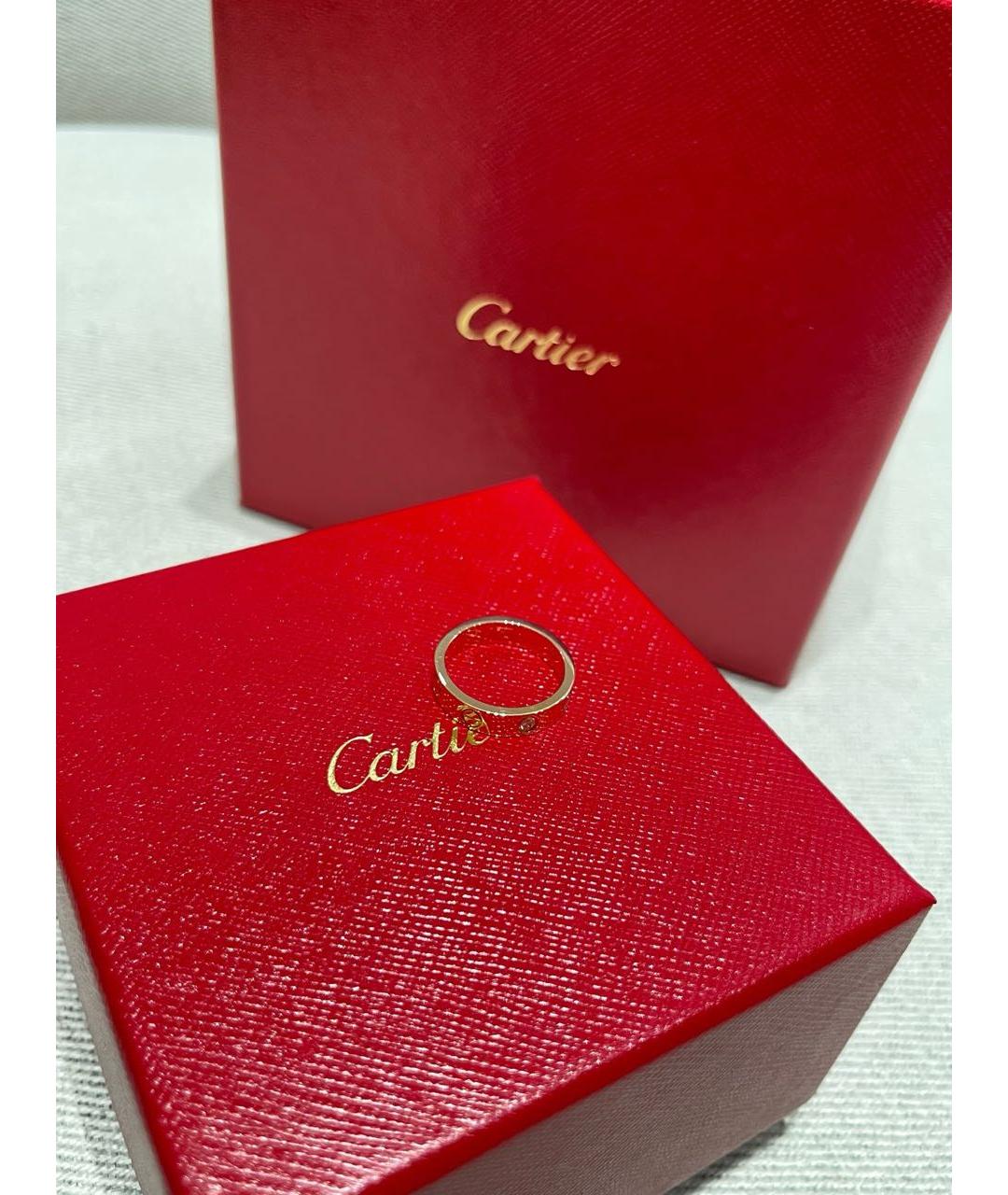 CARTIER Золотое кольцо из розового золота, фото 2