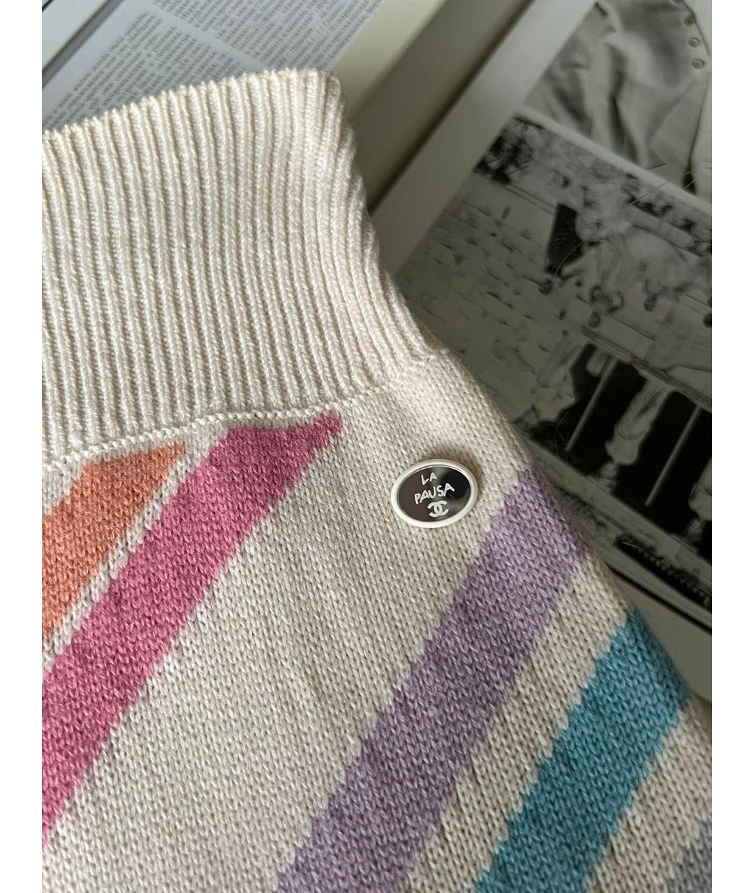 CHANEL Мульти юбка мини, фото 3