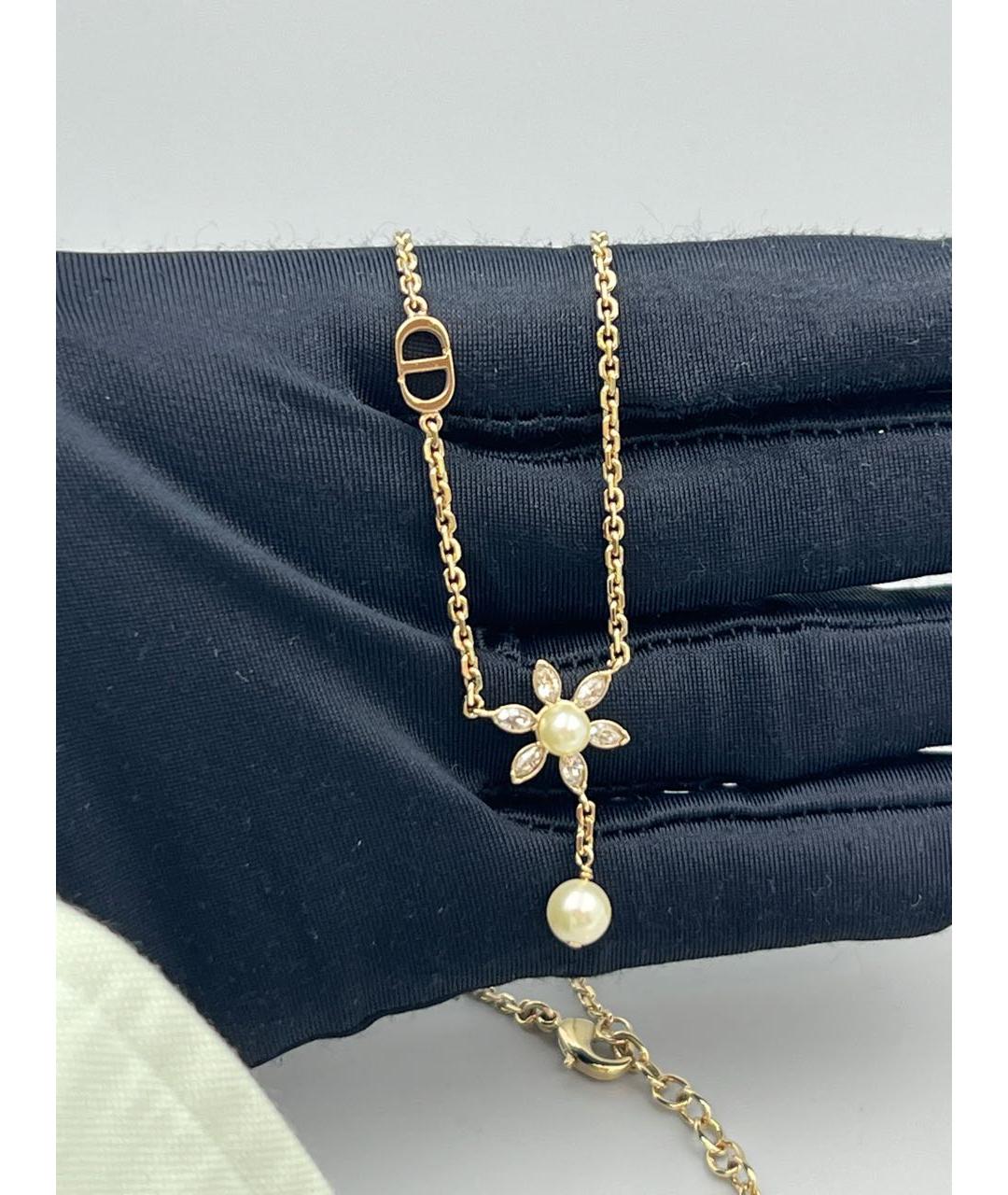 CHRISTIAN DIOR Золотое колье, фото 4