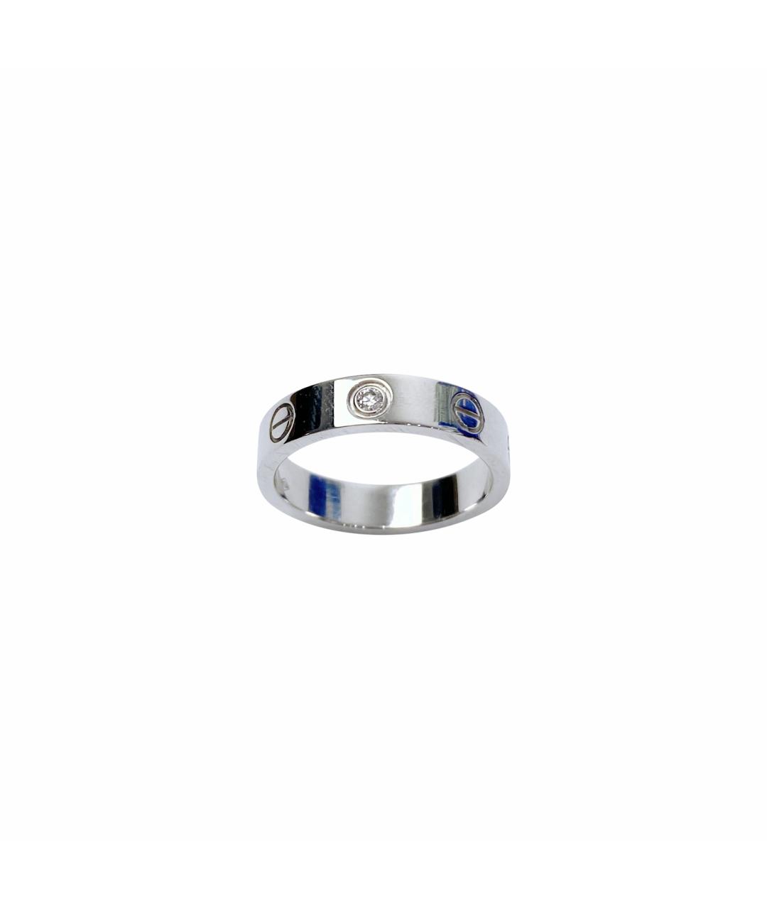 CARTIER Серебряное кольцо из белого золота, фото 1