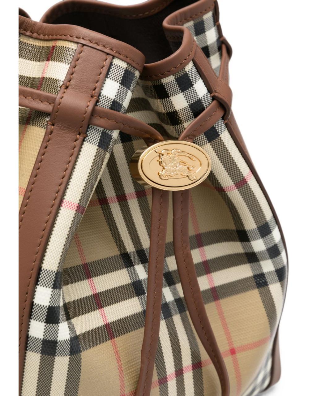BURBERRY Мульти хлопковая сумка через плечо, фото 3