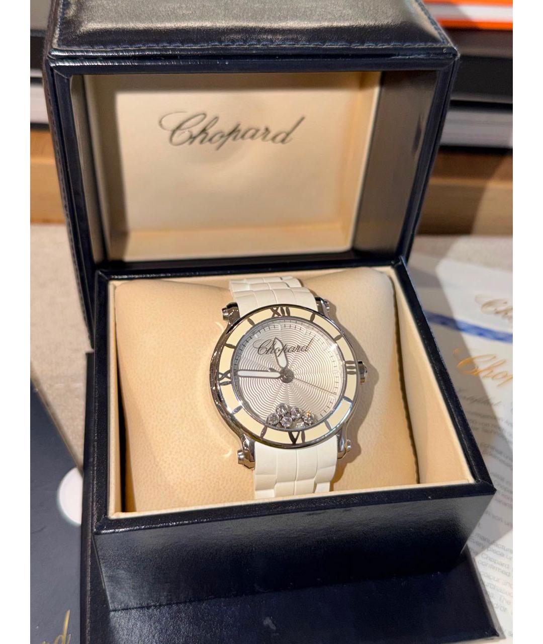 CHOPARD Белые часы, фото 2