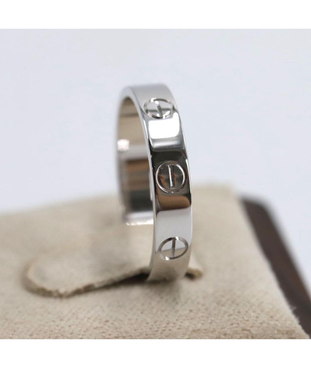 CARTIER Серебряное кольцо из белого золота, фото 8
