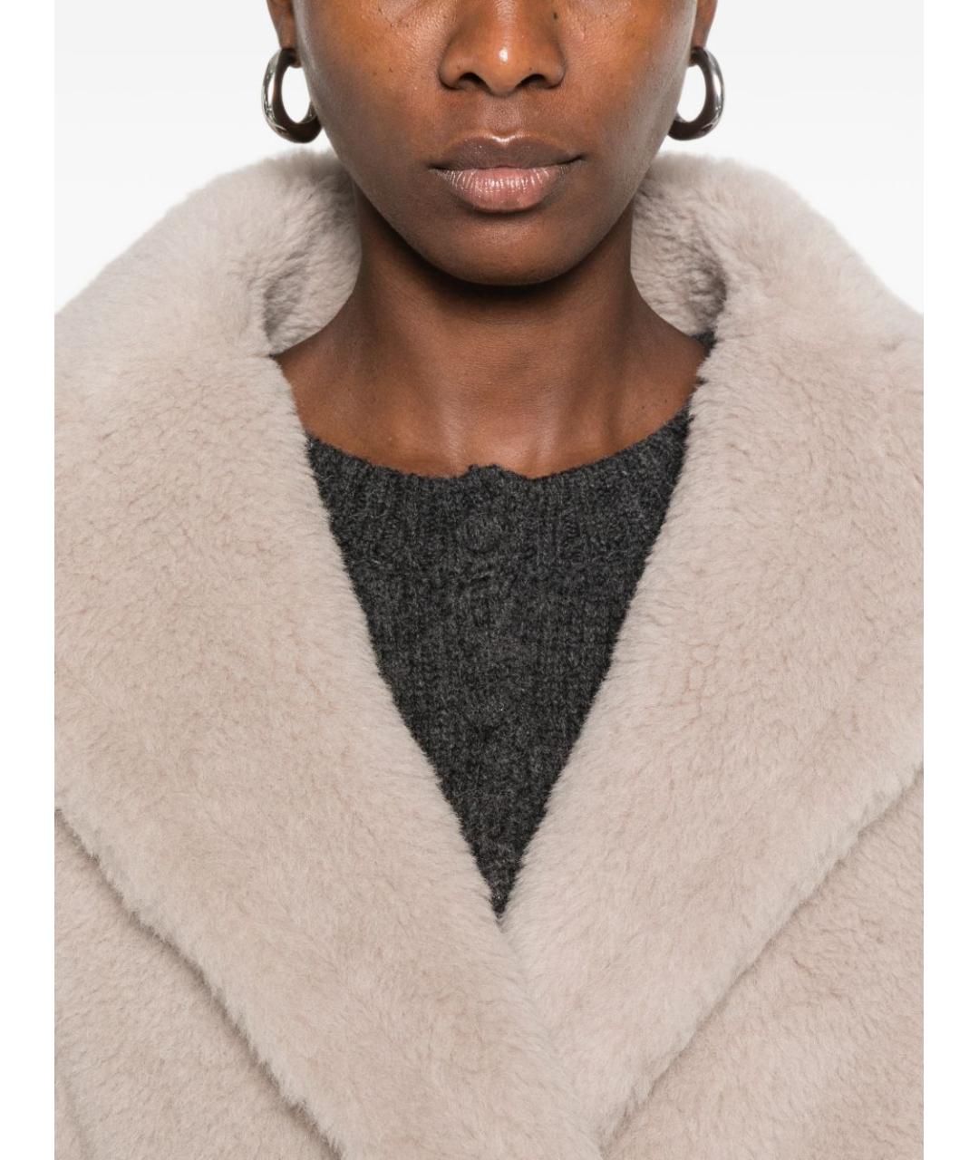 MAX MARA Серое шерстяное пальто, фото 2