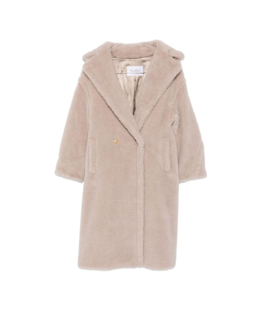 MAX MARA Серое шерстяное пальто, фото 1