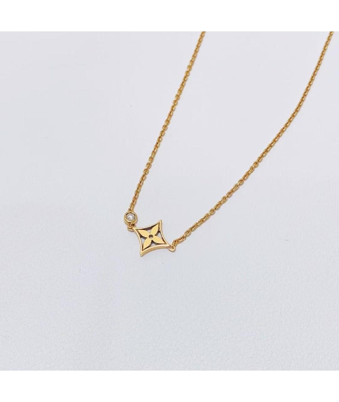LOUIS VUITTON Золотое колье, фото 5